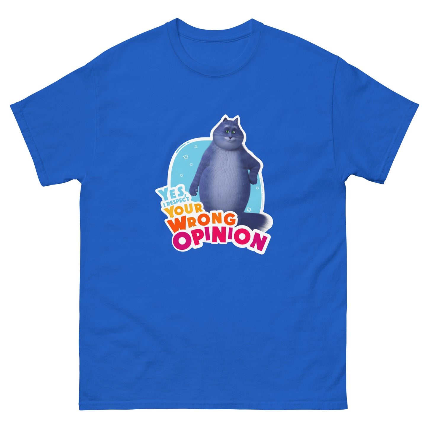 Masha and the Bear Friends Wrong Opinion Unisex classic tee Royal T-SHIRT