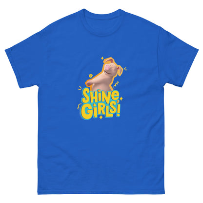Masha and the Bear Friends Shine Girls! Unisex classic tee Royal T-SHIRT