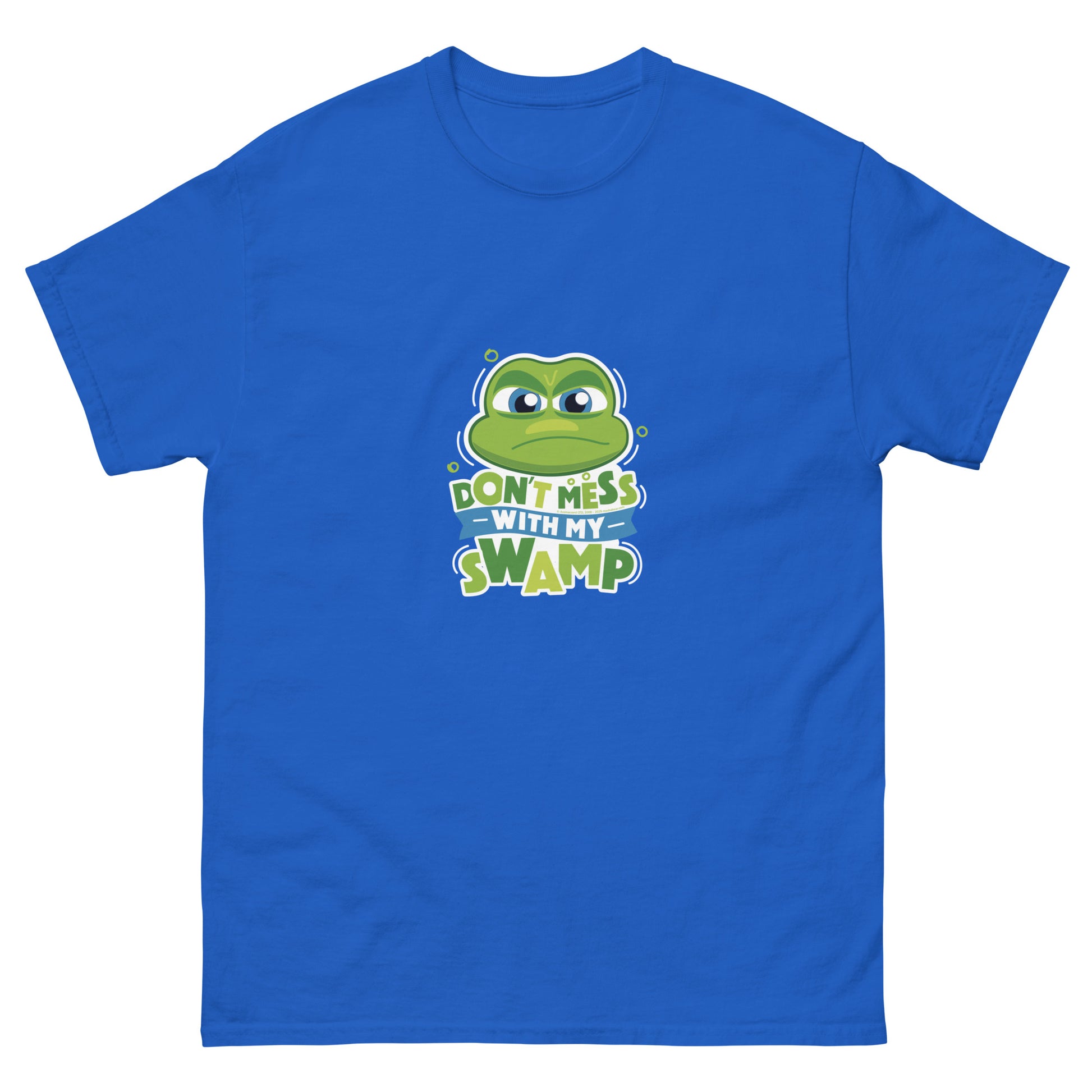 Masha and the Bear Friends My Swamp Unisex classic tee Royal T-SHIRT