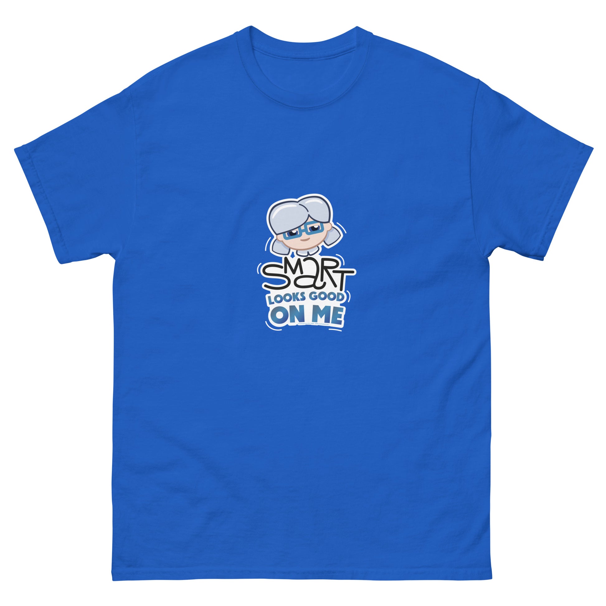 Masha and the Bear Friends Smart Looks Good Unisex classic tee Royal T-SHIRT