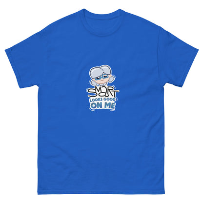 Masha and the Bear Friends Smart Looks Good Unisex classic tee Royal T-SHIRT
