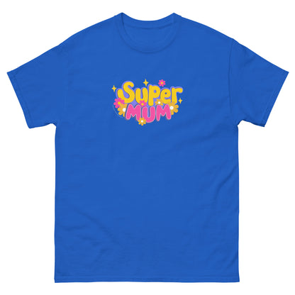 Masha and the Bear Friends Super Mum Unisex classic tee Royal T-SHIRT