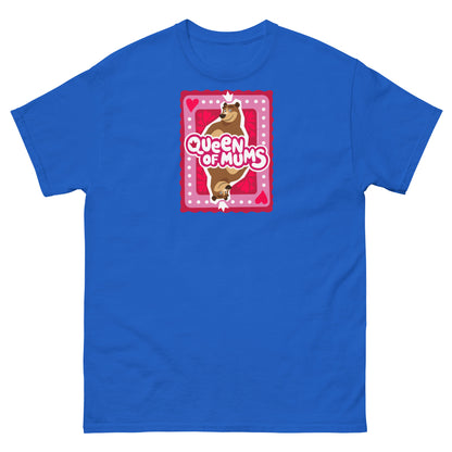 Masha and the Bear Friends Queen of Mum Unisex classic tee Royal T-SHIRT