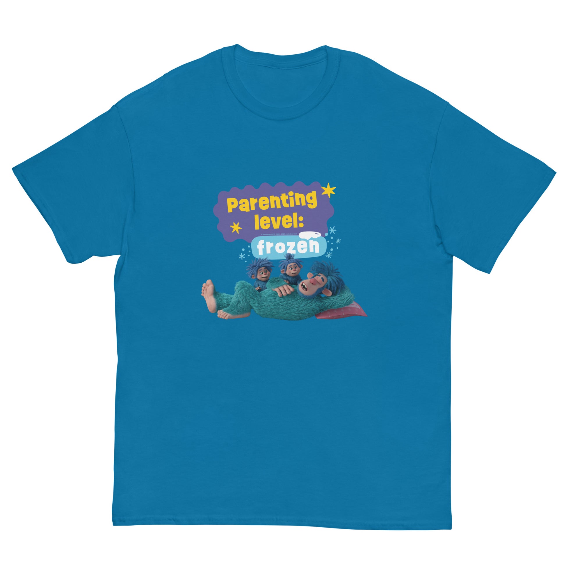 Masha and the Bear Friends Frozen Unisex classic tee Sapphire T-SHIRT