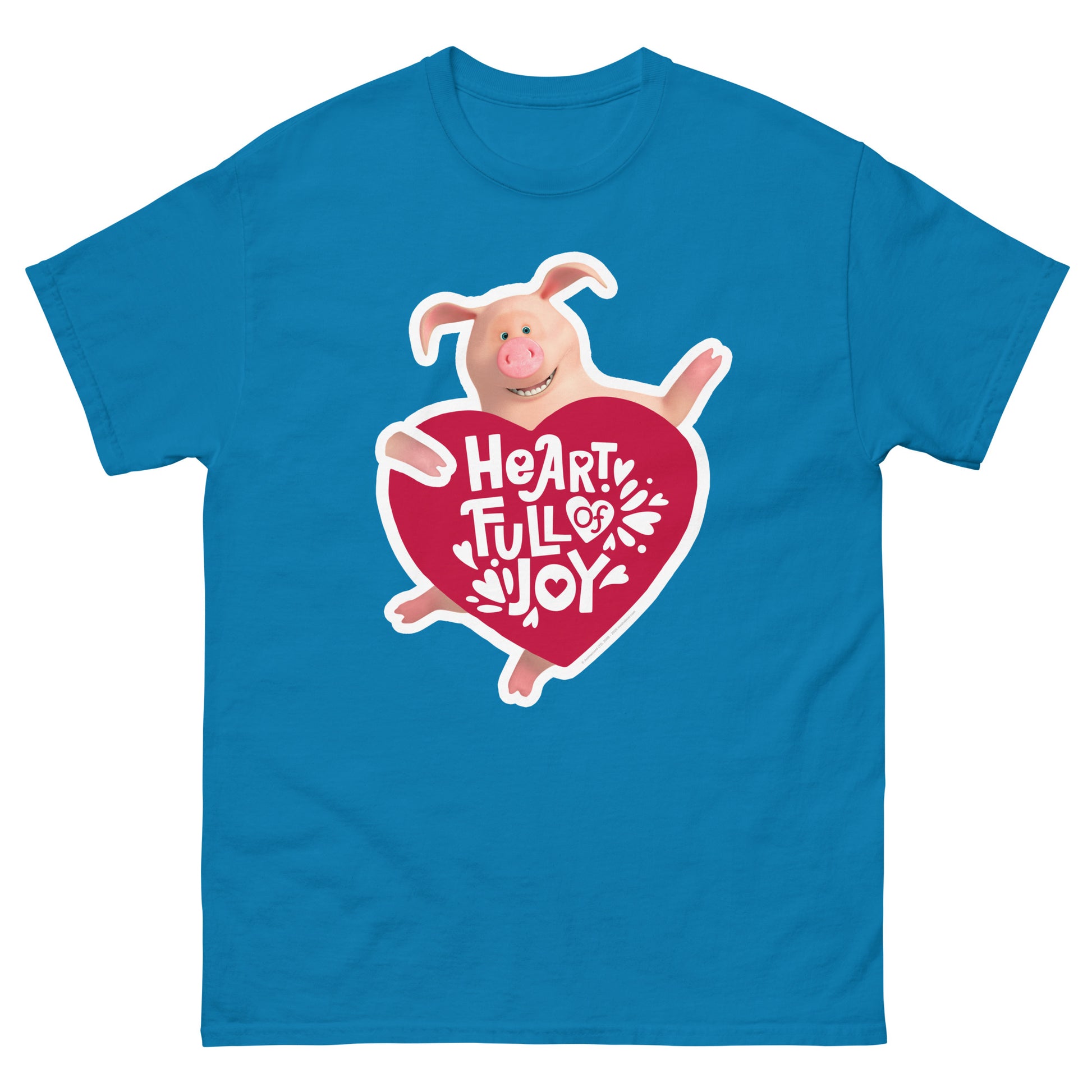 Masha and the Bear Friends Full Of Joy Unisex classic tee Sapphire T-SHIRT