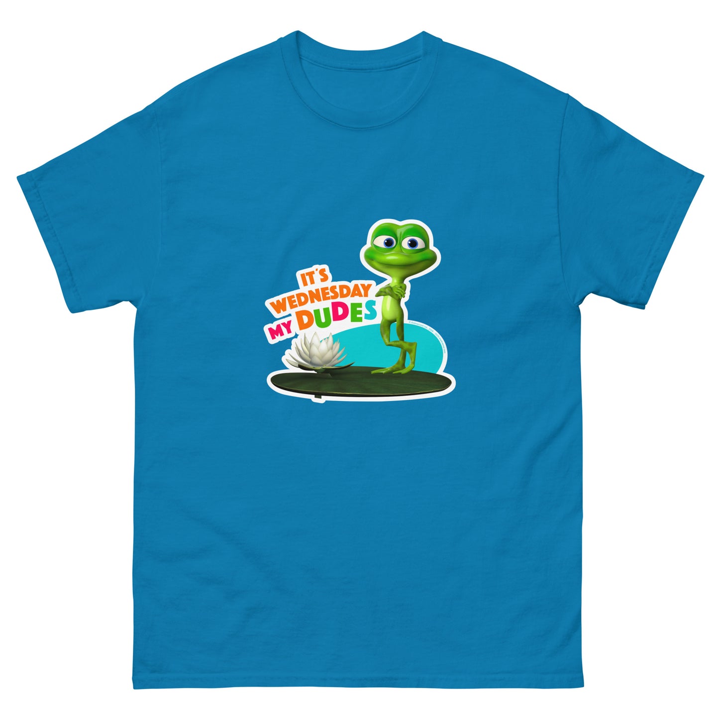 Masha and the Bear Friends Wednesday My Dudes Unisex classic tee Sapphire T-SHIRT