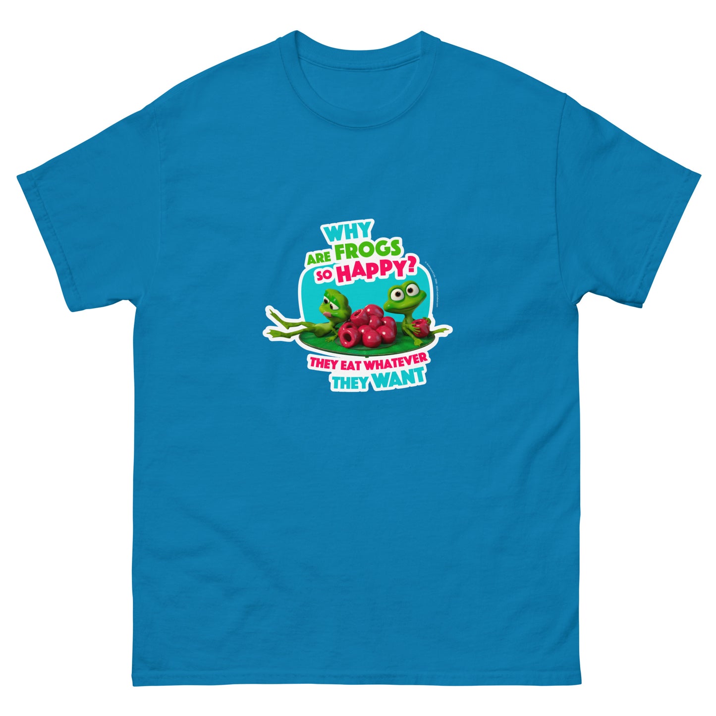 Masha and the Bear Friends Whatever They Want Unisex classic tee Sapphire T-SHIRT