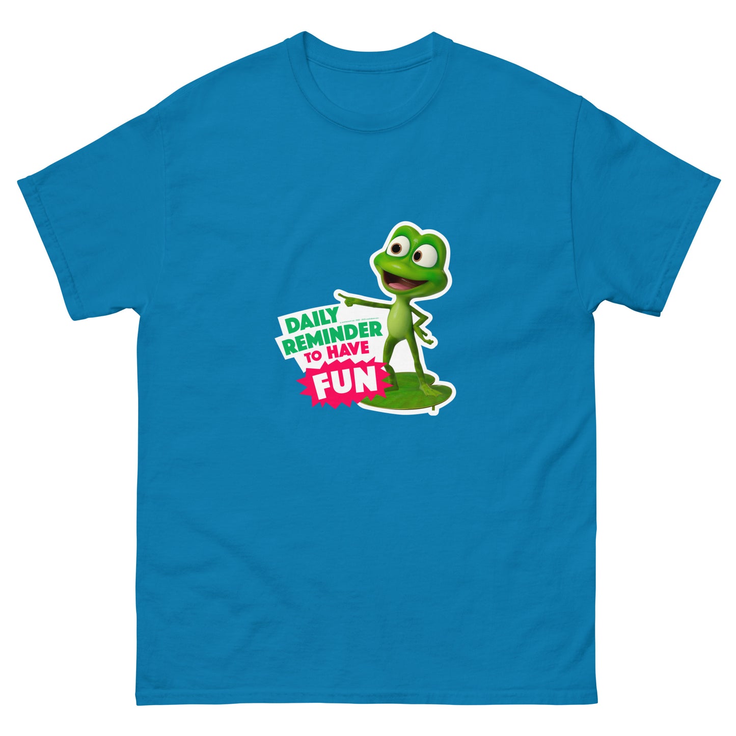 Masha and the Bear Friends Daily Reminder Unisex classic tee Sapphire T-SHIRT