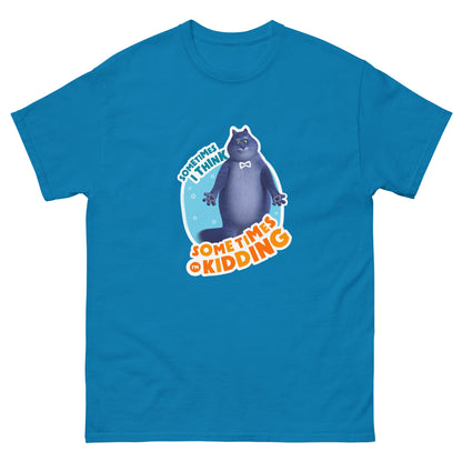 Masha and the Bear Friends Sometimes I'm Kidding Unisex classic tee Sapphire T-SHIRT