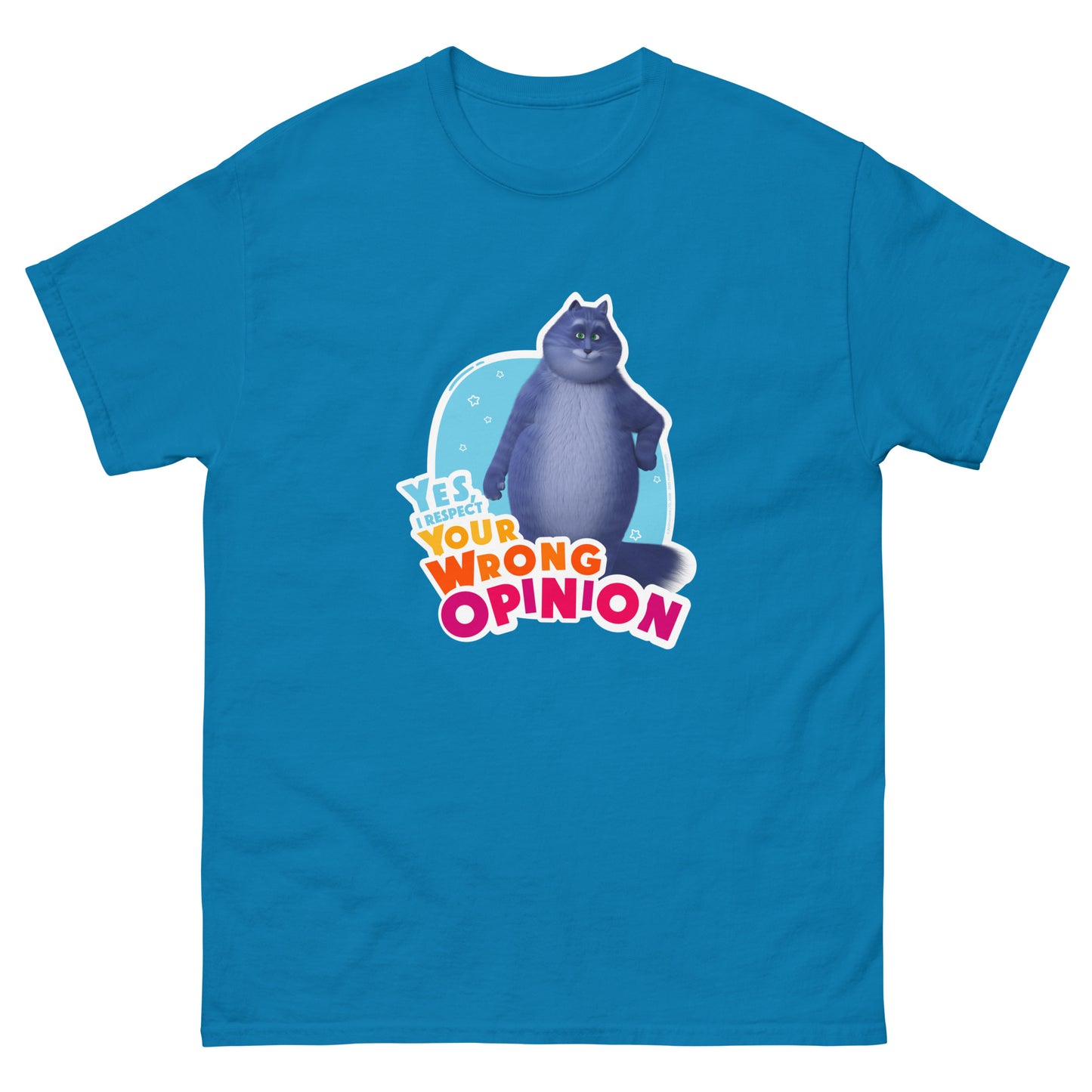 Masha and the Bear Friends Wrong Opinion Unisex classic tee Sapphire T-SHIRT