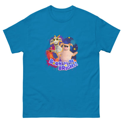Masha and the Bear Friends Born To Be Bright! Unisex classic tee Sapphire T-SHIRT