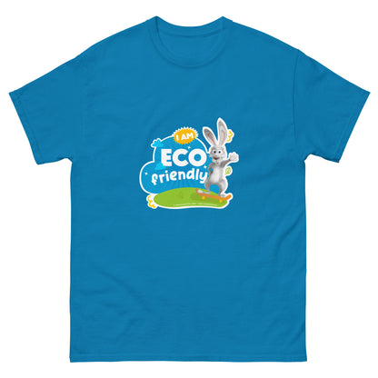 Masha and the Bear Friends Eco Friendly Unisex classic tee Sapphire T-SHIRT