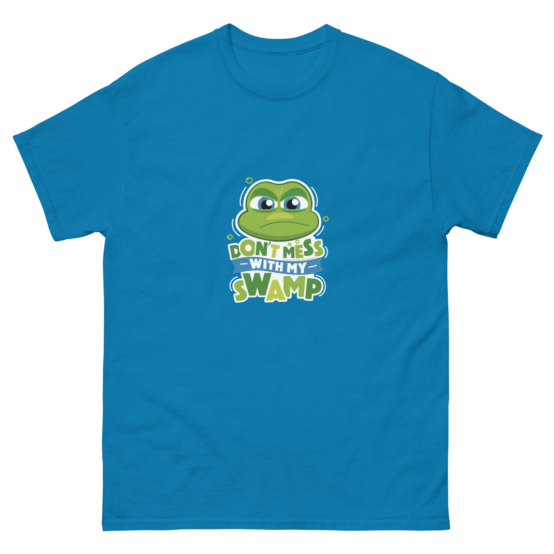Masha and the Bear Friends My Swamp Unisex classic tee Sapphire T-SHIRT