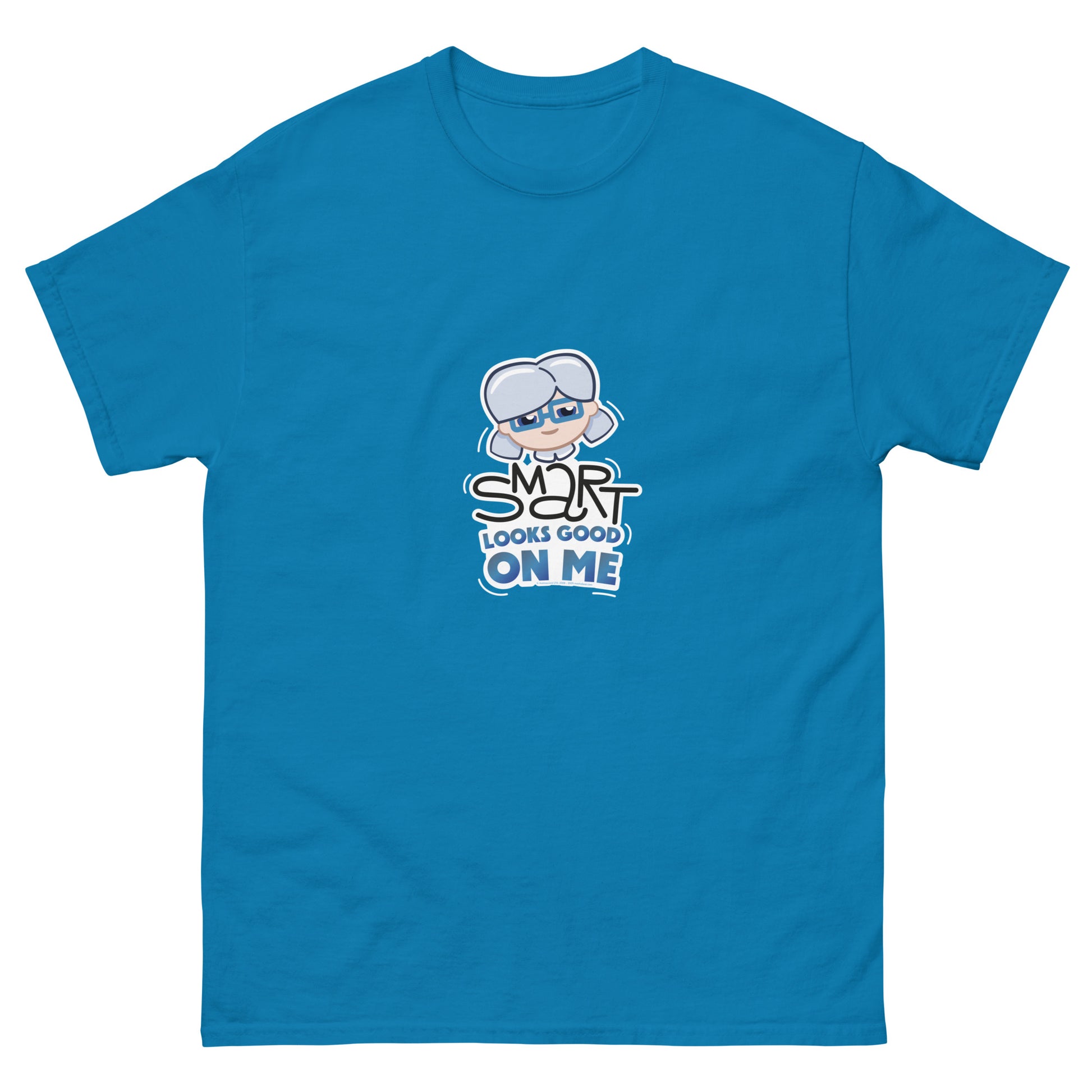 Masha and the Bear Friends Smart Looks Good Unisex classic tee Sapphire T-SHIRT