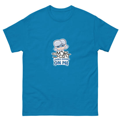 Masha and the Bear Friends Smart Looks Good Unisex classic tee Sapphire T-SHIRT