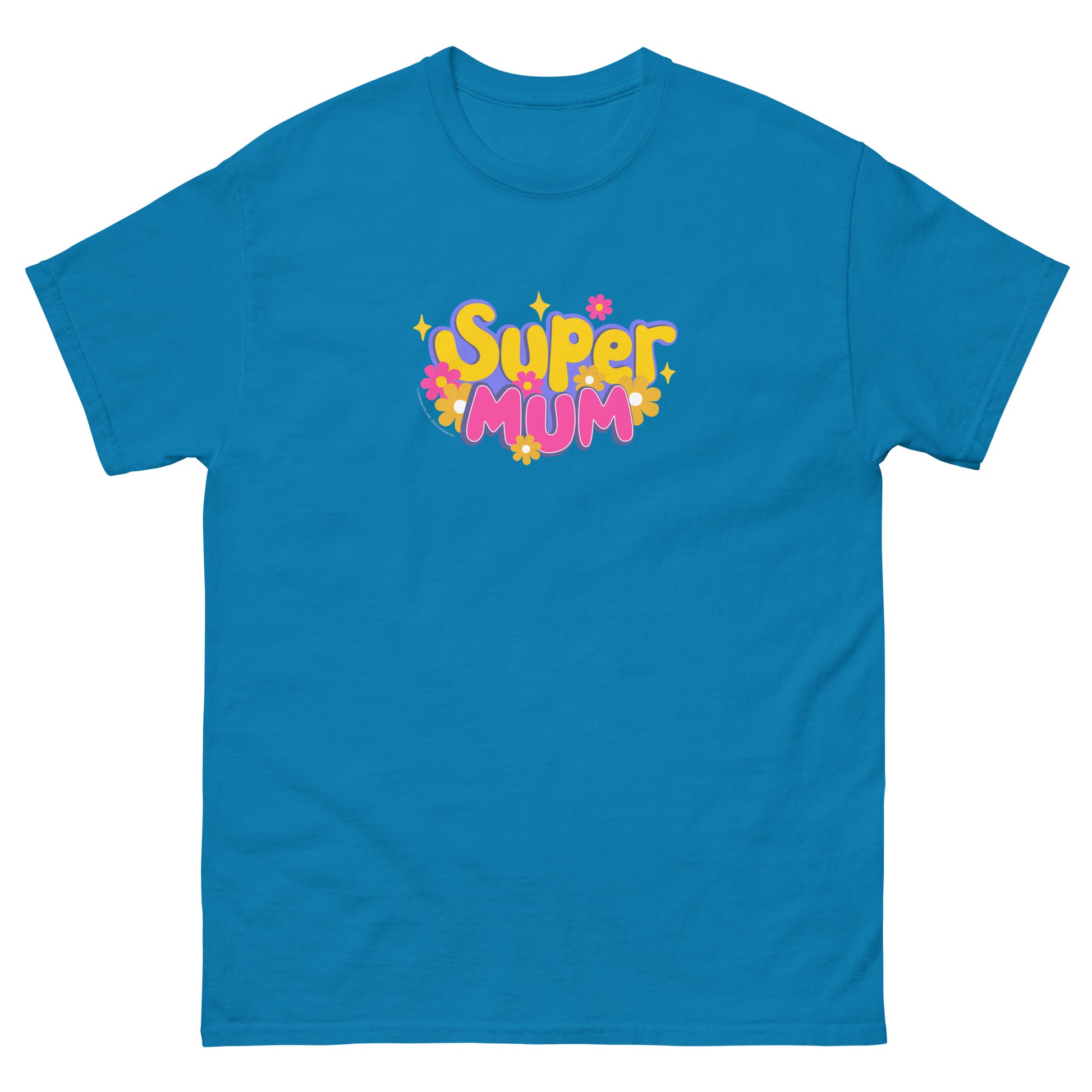 Masha and the Bear Friends Super Mum Unisex classic tee Sapphire T-SHIRT