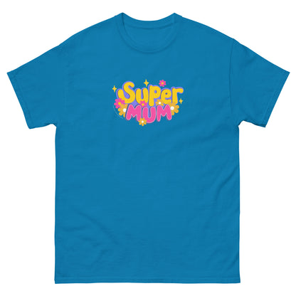 Masha and the Bear Friends Super Mum Unisex classic tee Sapphire T-SHIRT