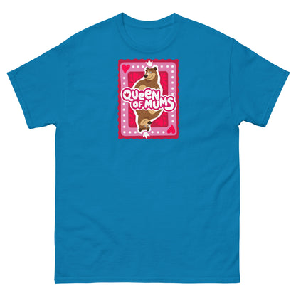 Masha and the Bear Friends Queen of Mum Unisex classic tee Sapphire T-SHIRT