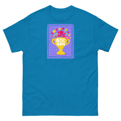 Masha and the Bear Friends Best Mom Unisex classic tee Sapphire T-SHIRT