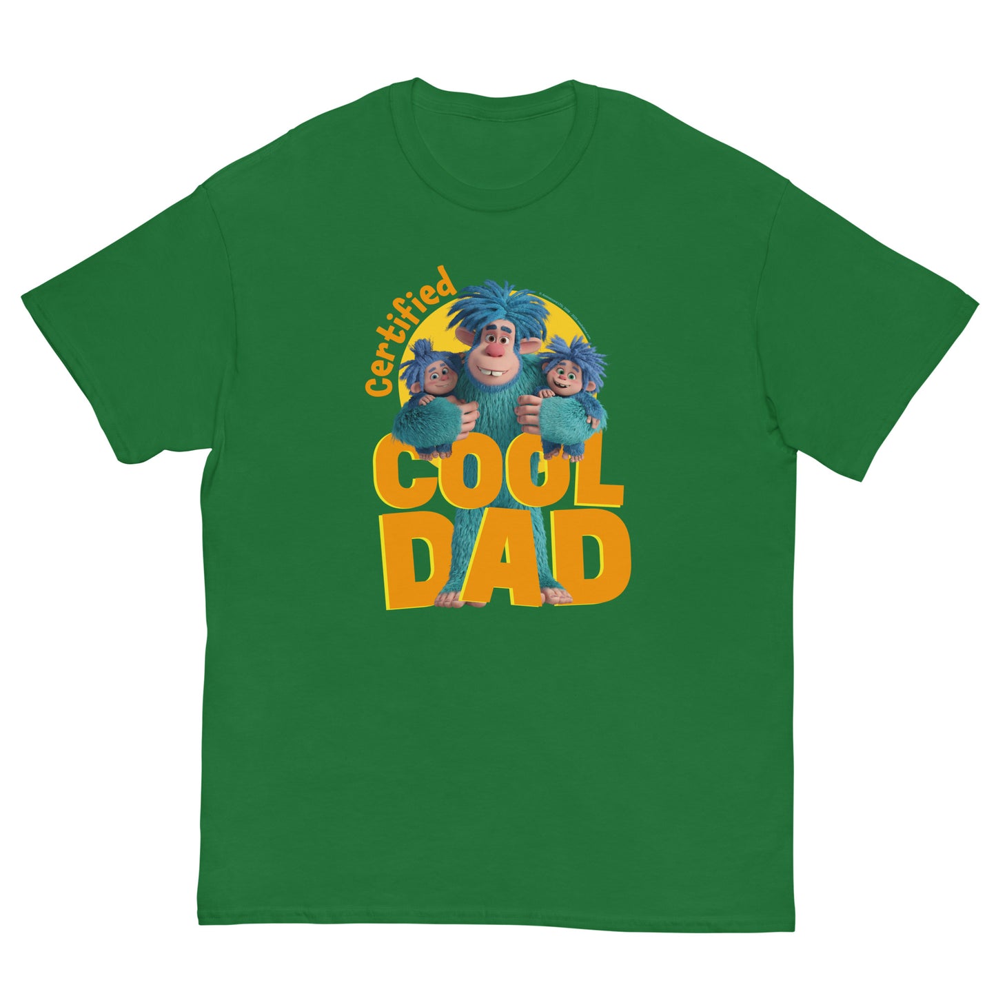 Masha and the Bear Friends Cool Dad Unisex classic tee Turf Green T-SHIRT