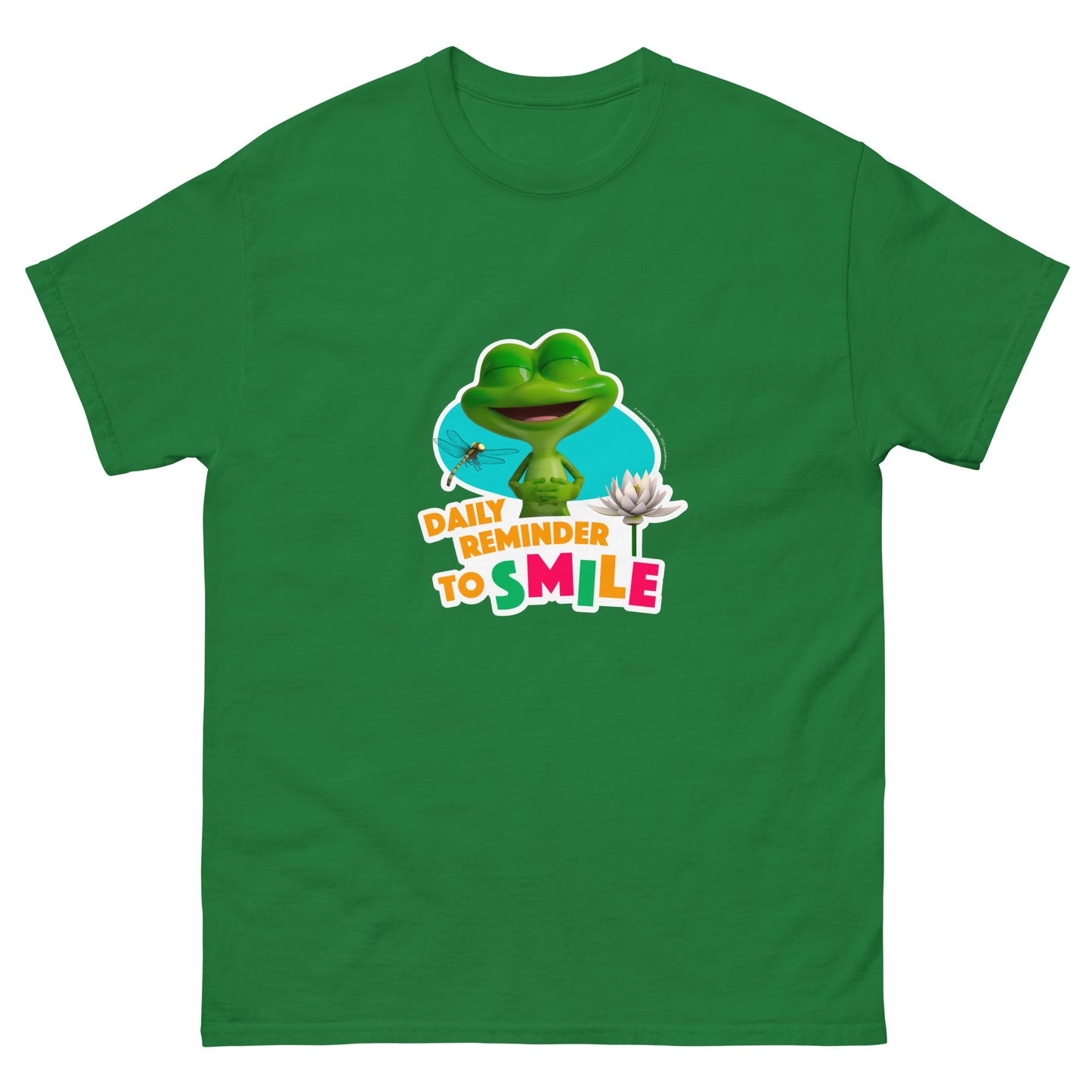 Masha and the Bear Friends Daily Reminder Unisex classic tee Turf Green T-SHIRT