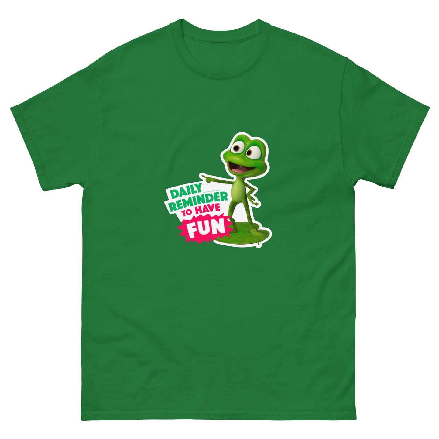Masha and the Bear Friends Daily Reminder Unisex classic tee Turf Green T-SHIRT