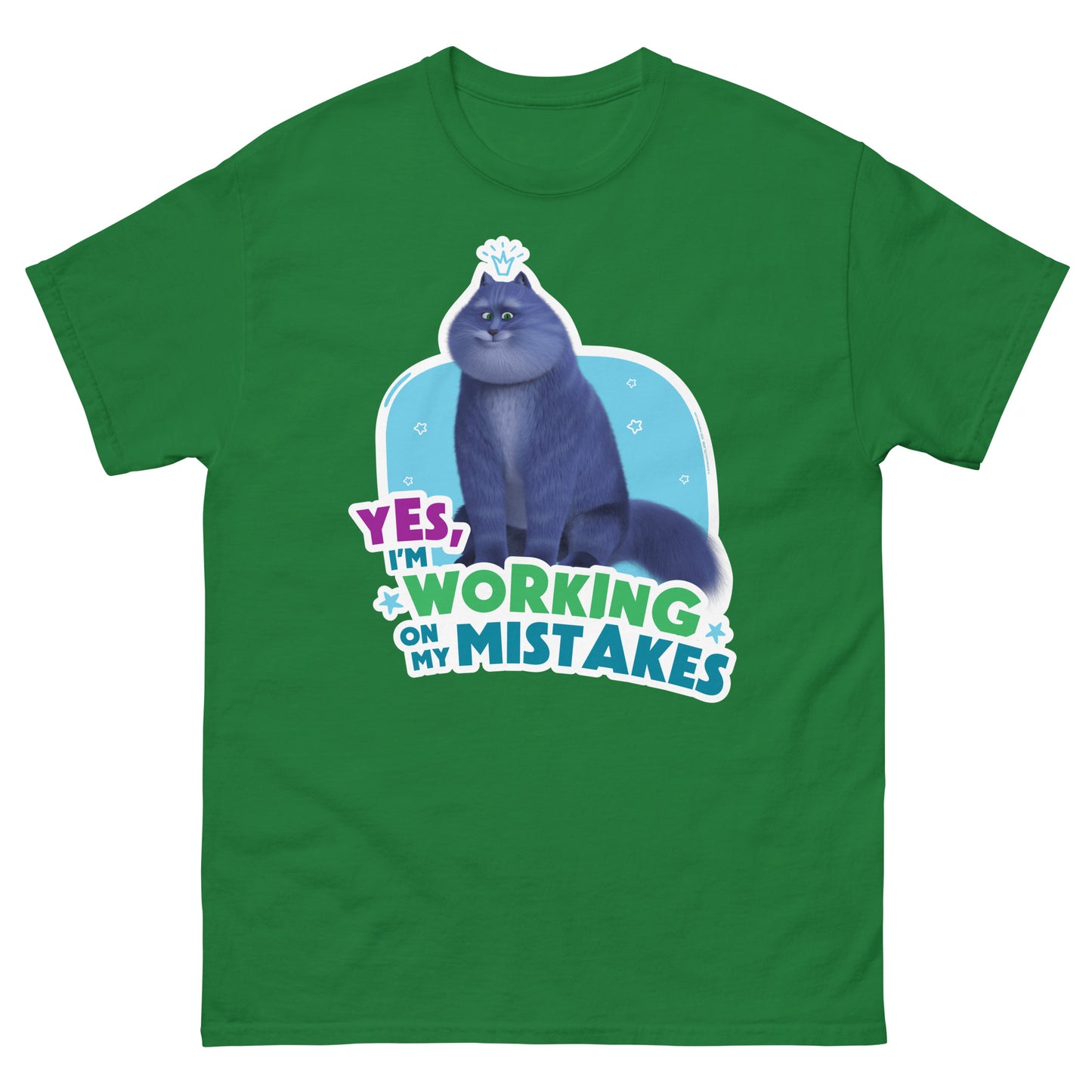 Masha and the Bear Friends Working On Mistakes Unisex classic tee Turf Green T-SHIRT