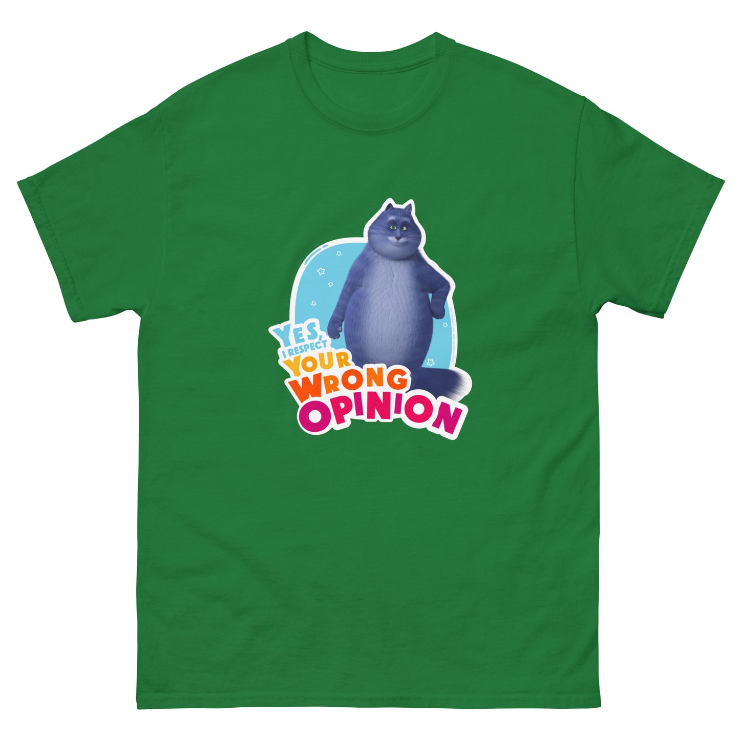 Masha and the Bear Friends Wrong Opinion Unisex classic tee Turf Green T-SHIRT