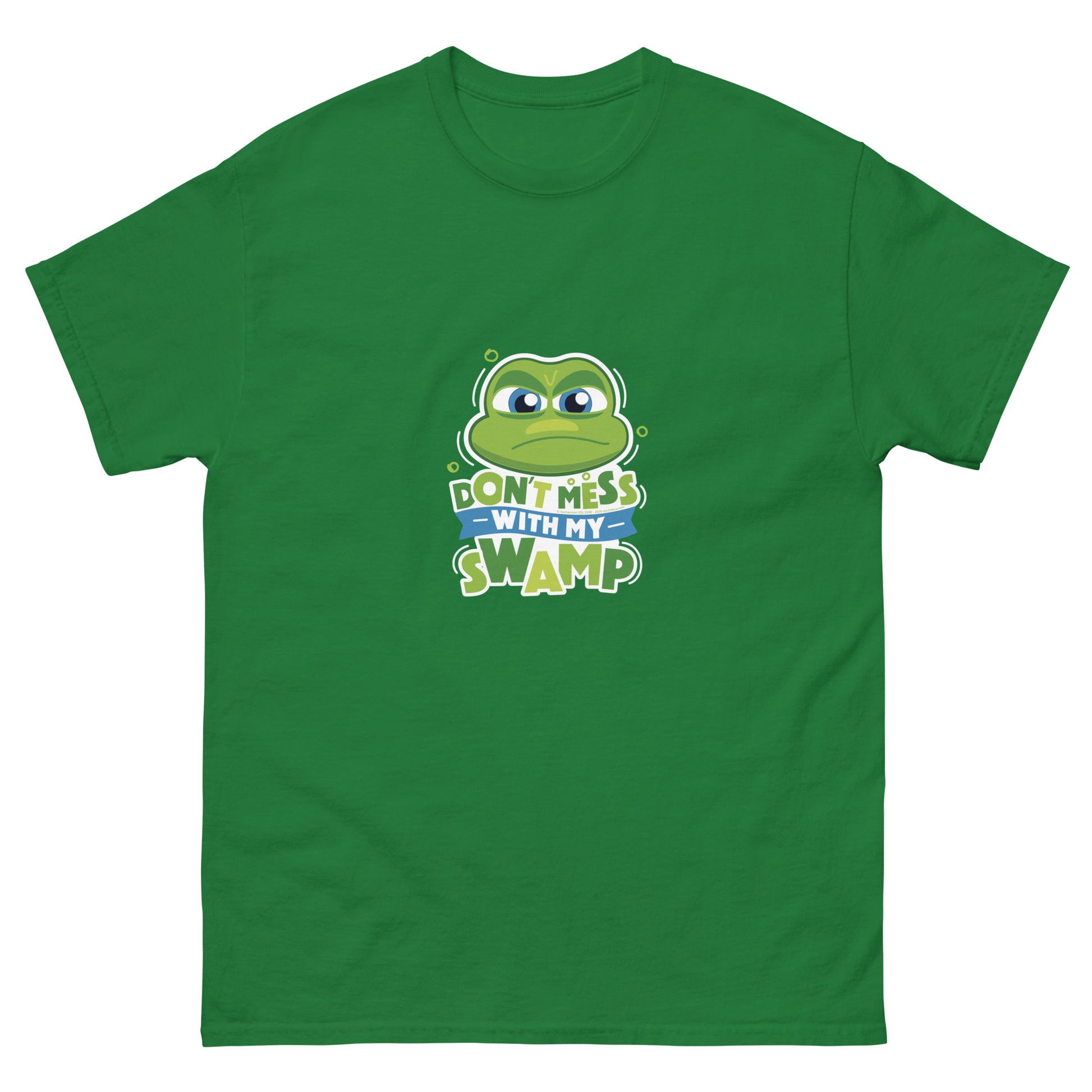 Masha and the Bear Friends My Swamp Unisex classic tee Turf Green T-SHIRT