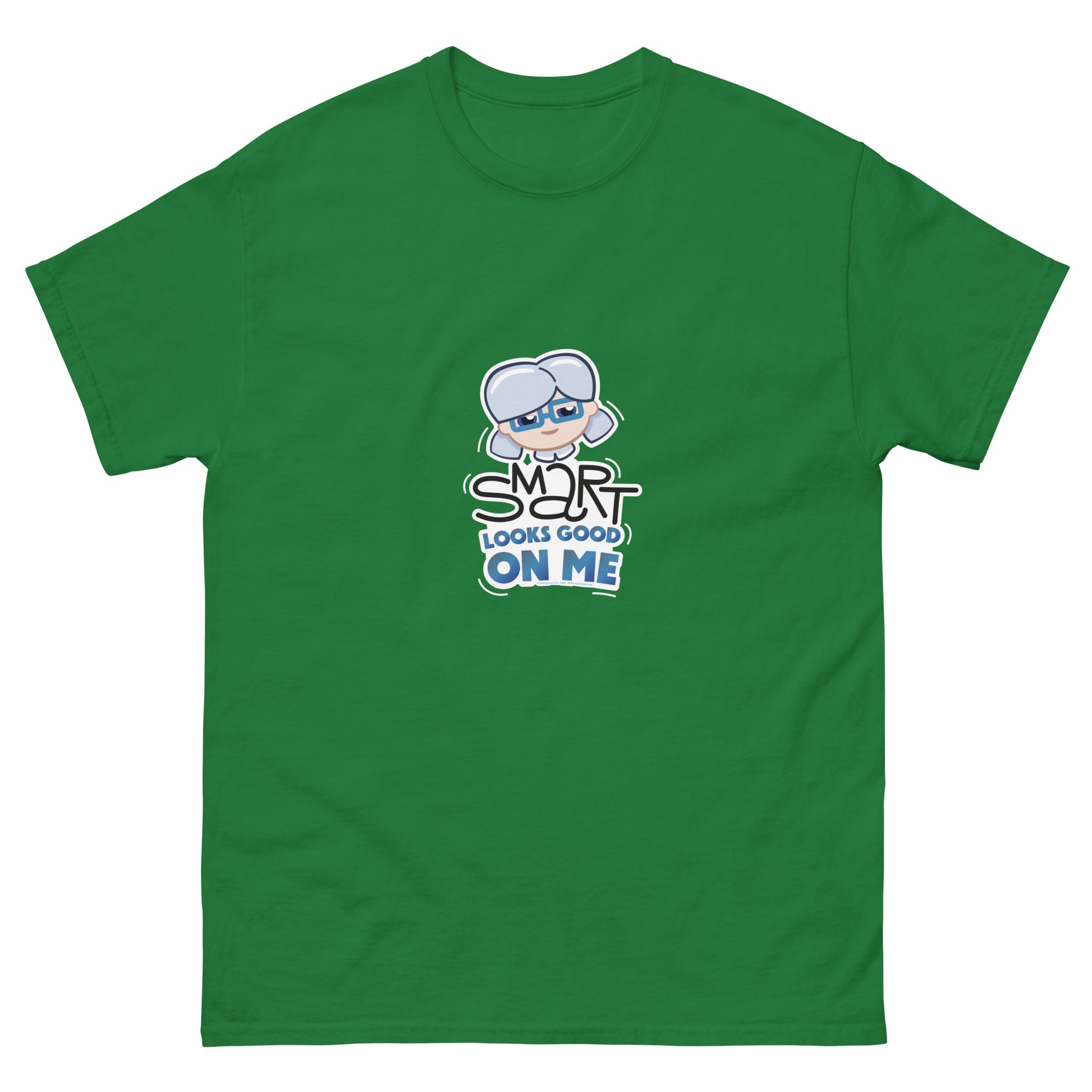 Masha and the Bear Friends Smart Looks Good Unisex classic tee Turf Green T-SHIRT