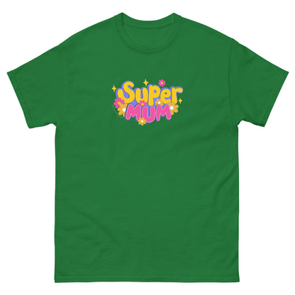 Masha and the Bear Friends Super Mum Unisex classic tee Turf Green T-SHIRT
