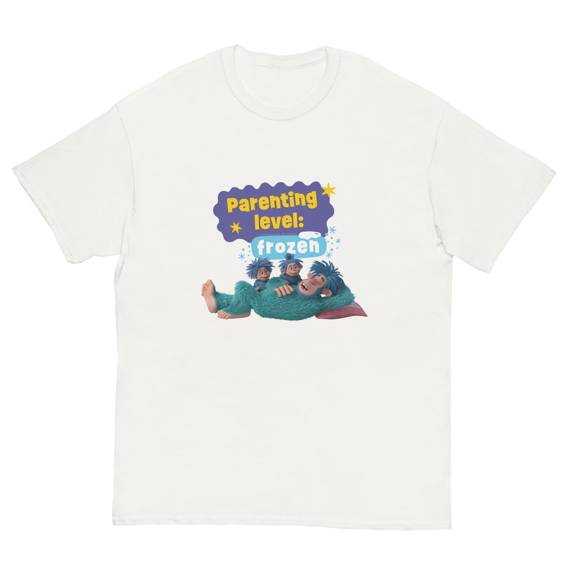 Masha and the Bear Friends Frozen Unisex classic tee White T-SHIRT