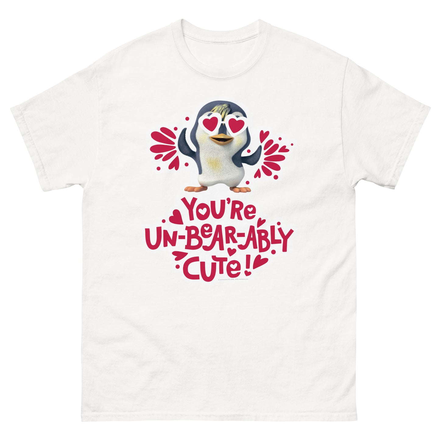 Masha and the Bear Friends Unbearably Unisex classic tee White T-SHIRT