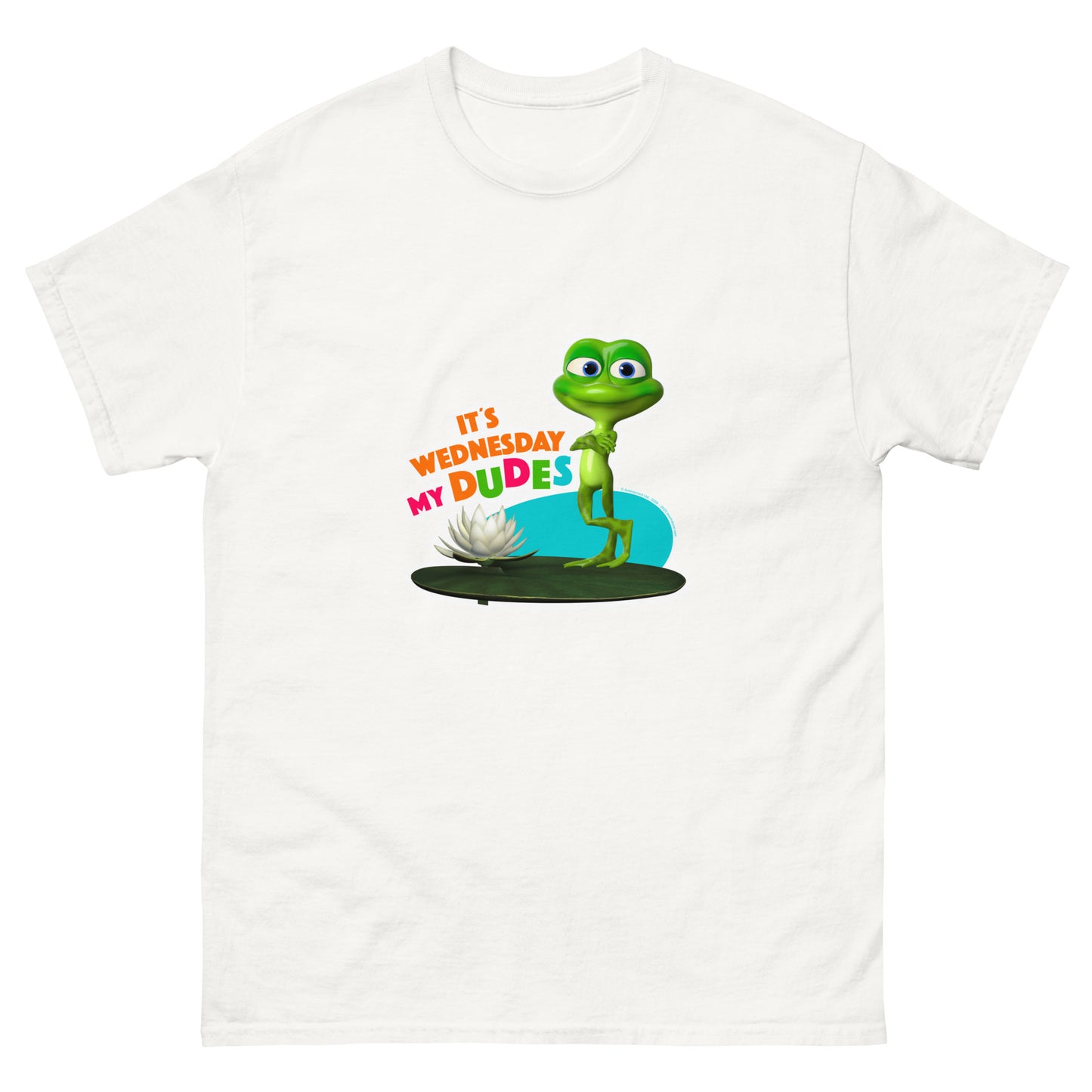 Masha and the Bear Friends Wednesday My Dudes Unisex classic tee White T-SHIRT