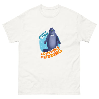 Masha and the Bear Friends Sometimes I'm Kidding Unisex classic tee White T-SHIRT