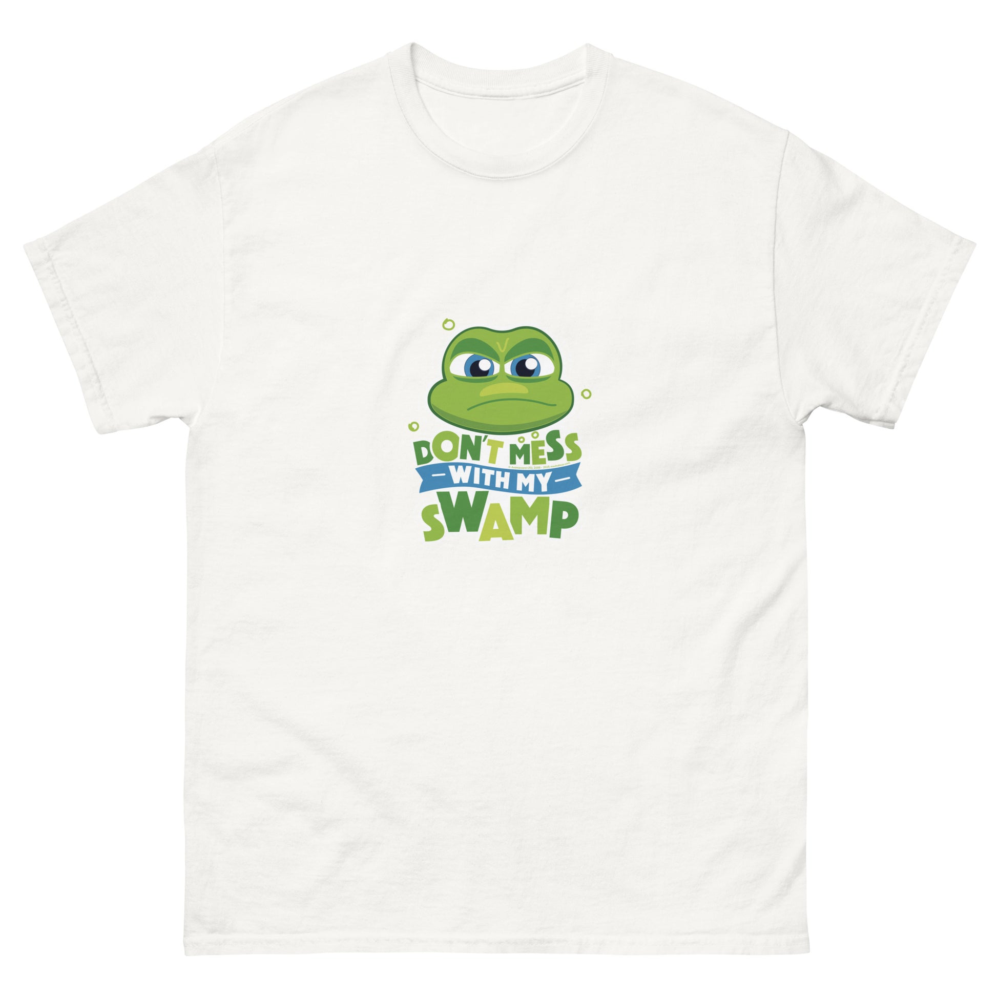 Masha and the Bear Friends My Swamp Unisex classic tee White T-SHIRT