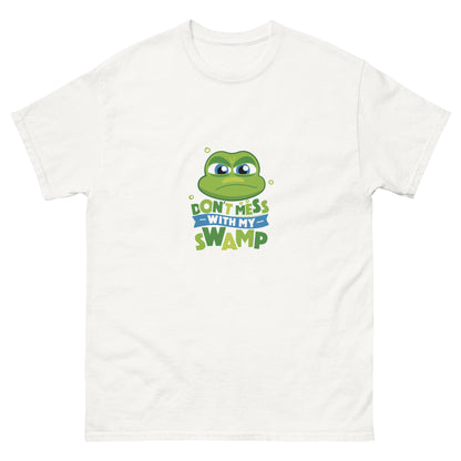 Masha and the Bear Friends My Swamp Unisex classic tee White T-SHIRT