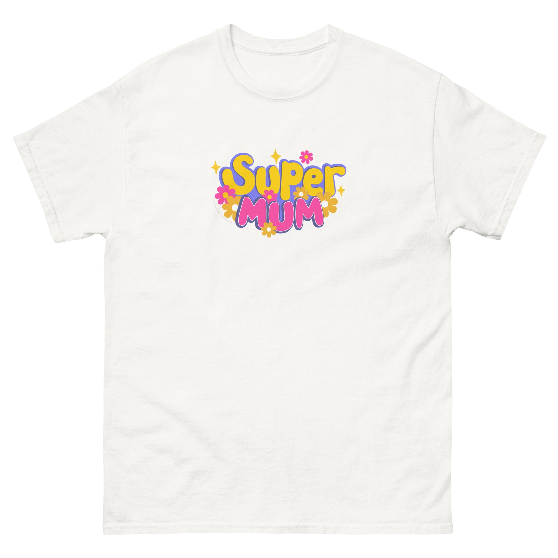 Masha and the Bear Friends Super Mum Unisex classic tee White T-SHIRT