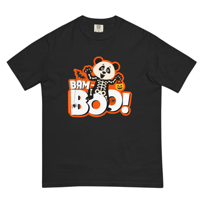 Masha and the Bear Friends Bam-Boo Unisex garment-dyed heavyweight t-shirt Black T-SHIRT