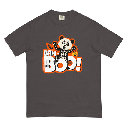 Masha and the Bear Friends Bam-Boo Unisex garment-dyed heavyweight t-shirt Graphite T-SHIRT