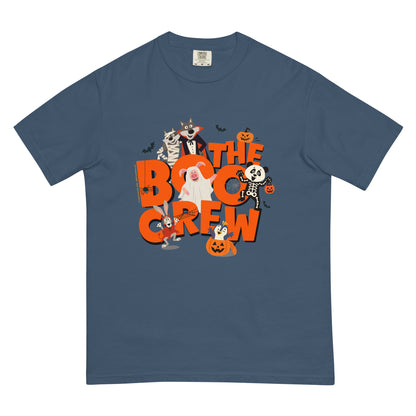 Masha and the Bear Friends The Boo Crew Unisex garment-dyed heavyweight t-shirt Midnight T-SHIRT