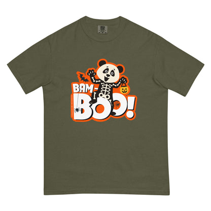 Masha and the Bear Friends Bam-Boo Unisex garment-dyed heavyweight t-shirt Sage T-SHIRT