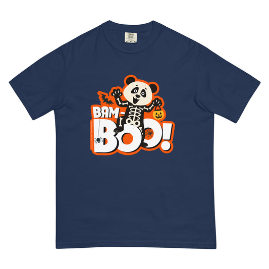 Masha and the Bear Friends Bam-Boo Unisex garment-dyed heavyweight t-shirt True Navy T-SHIRT