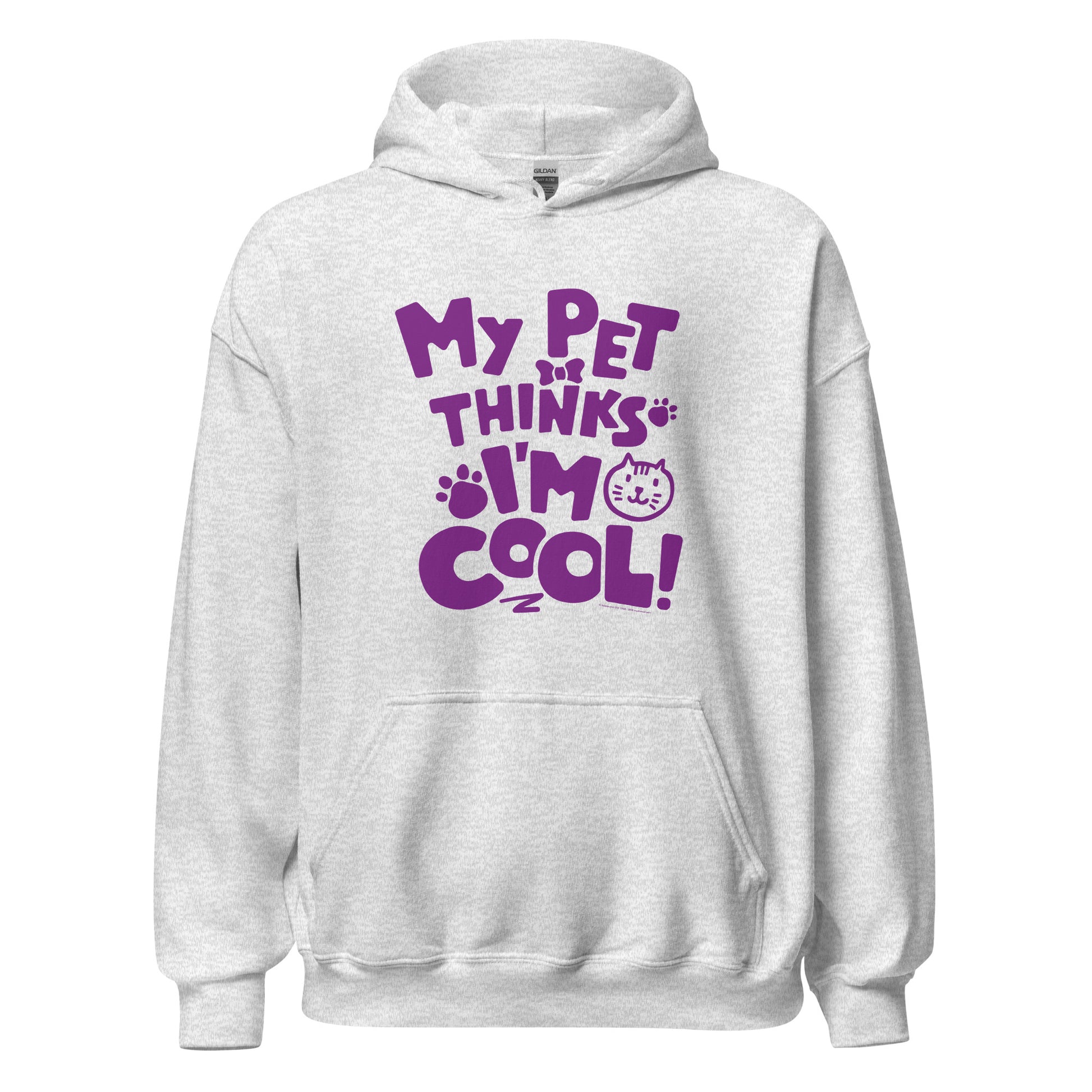 Masha and the Bear Friends Pet Thinks I'm Cool Unisex Hoodie Ash T-SHIRT