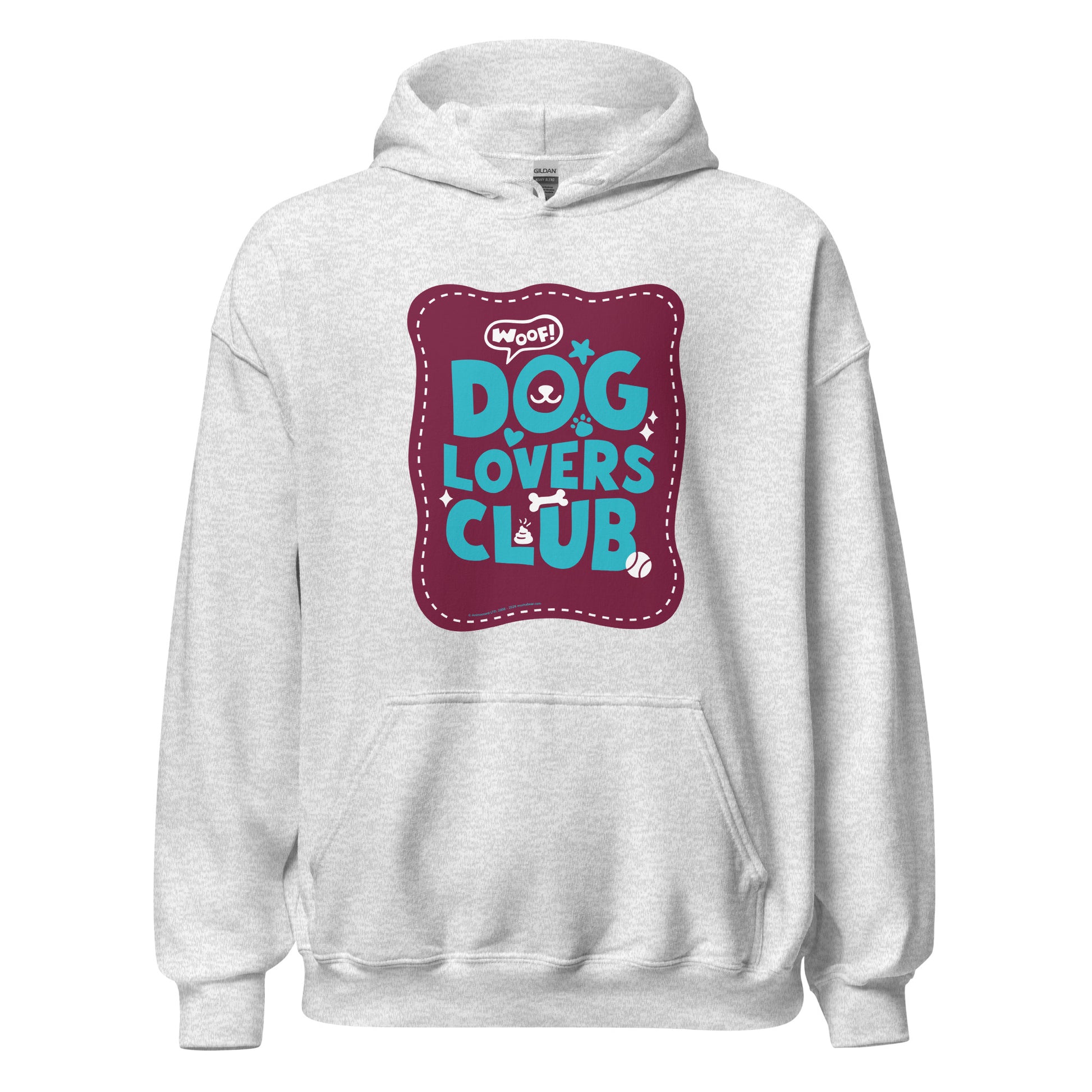 Masha and the Bear Friends Dog Lovers Club Unisex Hoodie Ash T-SHIRT