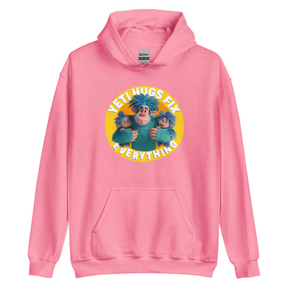 Masha and the Bear Friends Hugs Fix Everything Unisex Hoodie Azalea T-SHIRT