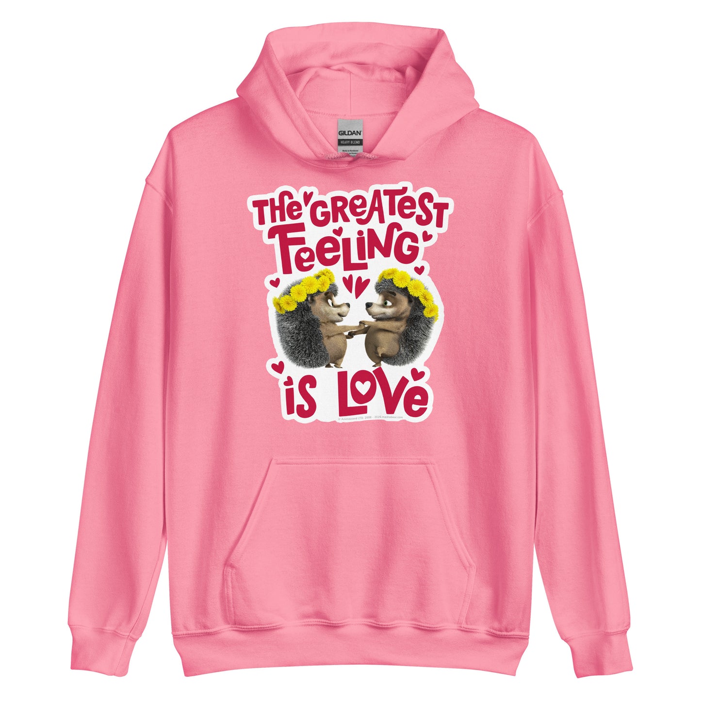 Masha and the Bear Friends Greatest Feeling Unisex Hoodie Azalea T-SHIRT
