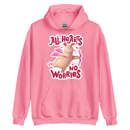 Masha and the Bear Friends No Worries Unisex Hoodie Azalea T-SHIRT