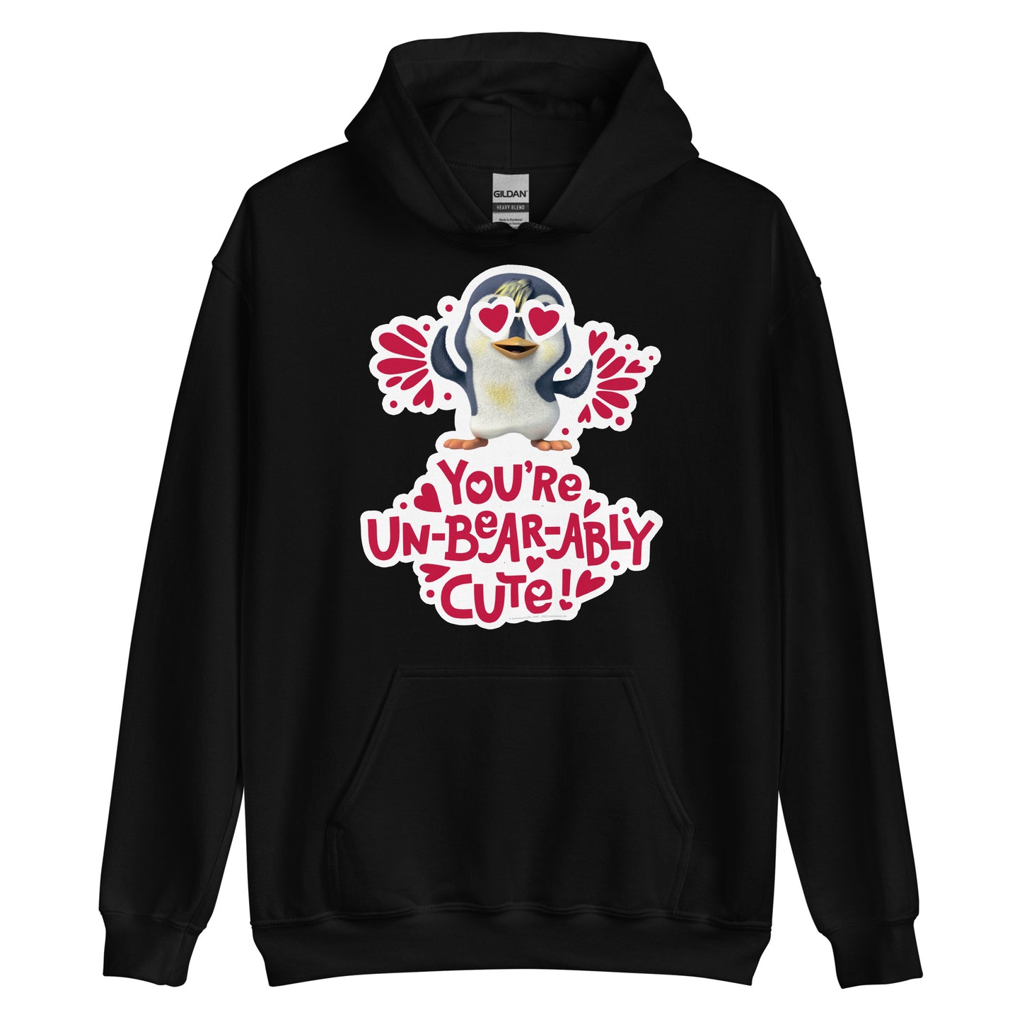 Masha and the Bear Unbearably Unisex Hoodie Black T-SHIRT