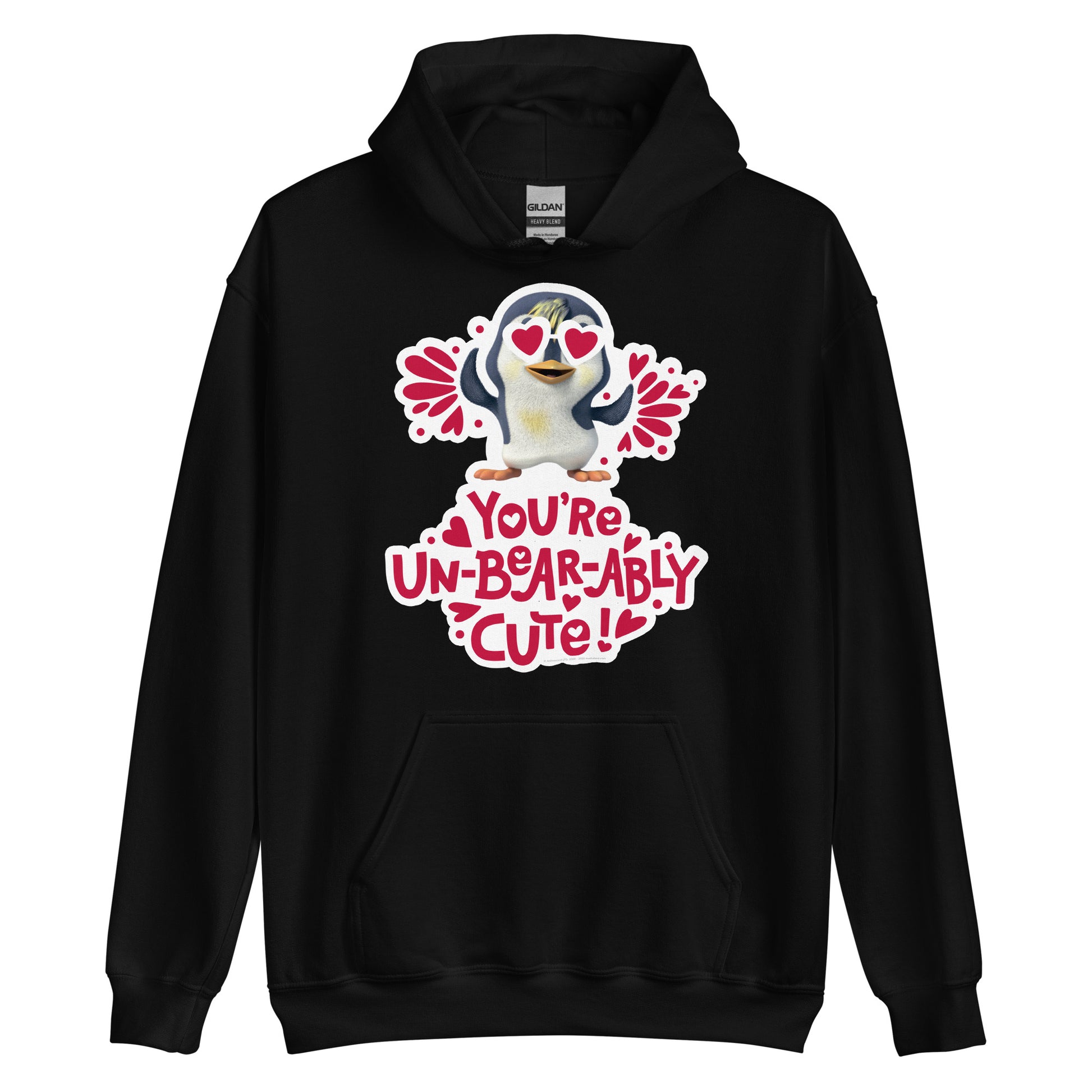 Masha and the Bear Unbearably Unisex Hoodie Black T-SHIRT